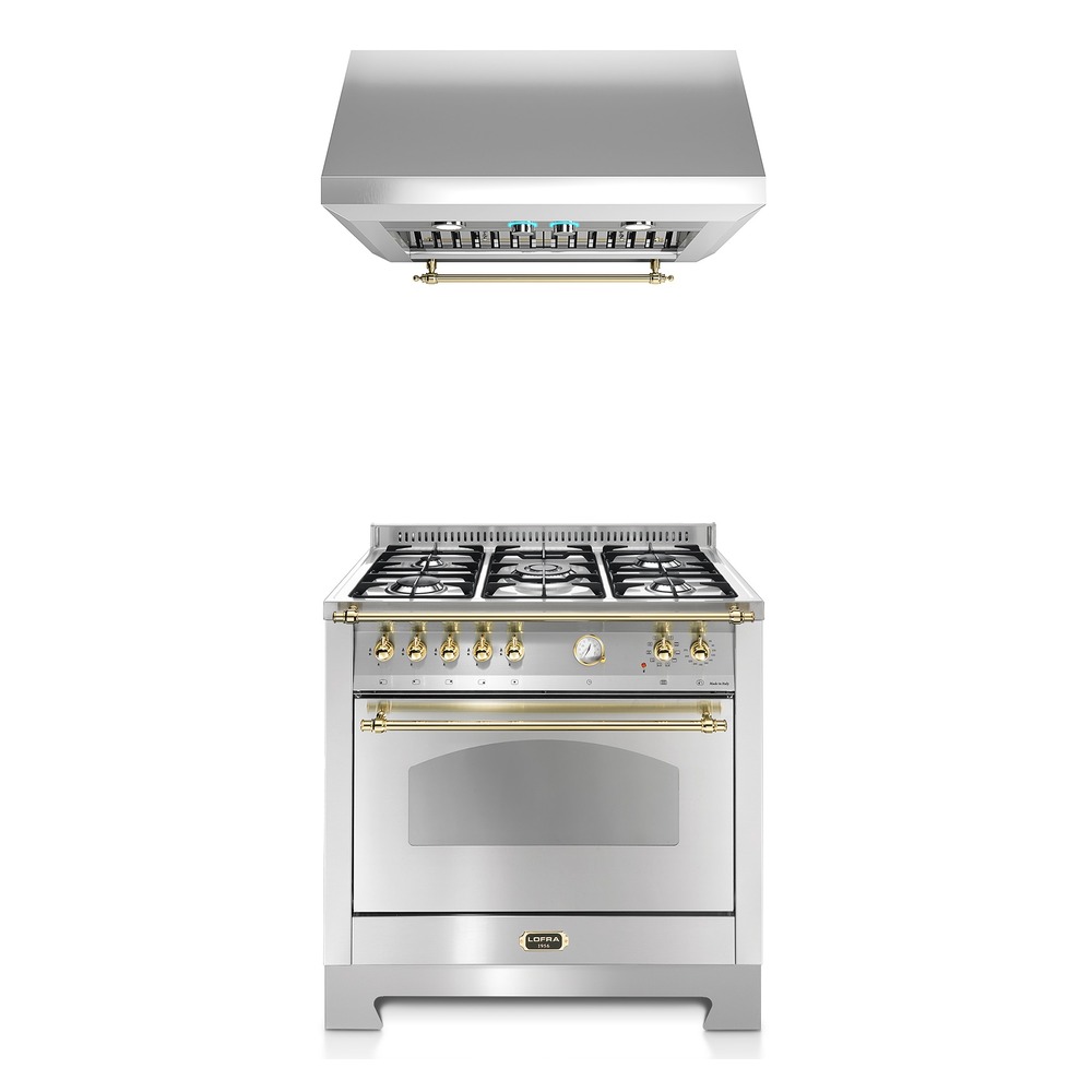 Coifa de Parede Elica New Calabria NEWCAL91STV2 Vintage 91 cm Inox 127V - imagem 3