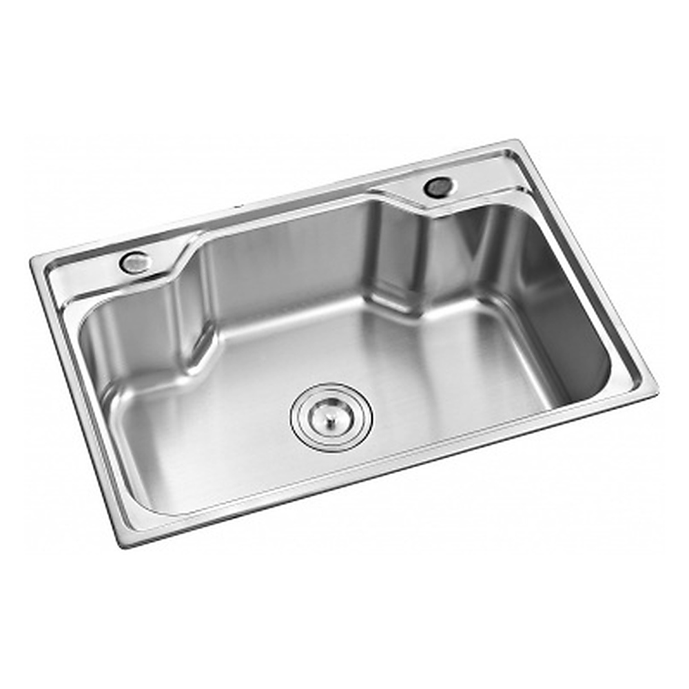 Cuba de Inox para Cozinha Rubinettos Gourmet Smart CUB2031 Sobrepor 69 x 45 cm