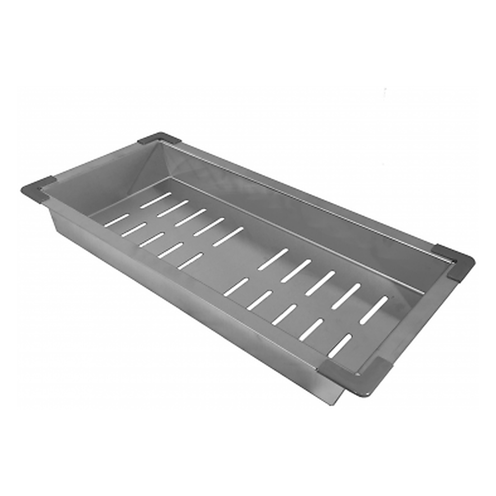 Escorredor Profundo para Cuba Rubinettos CUBACE21 Aço Escovado 43 x 20,5 cm