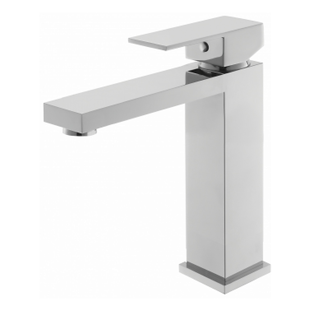 Misturador Monocomando para Lavatório Rubinettos Square RB1805N Cromado Bica Baixa