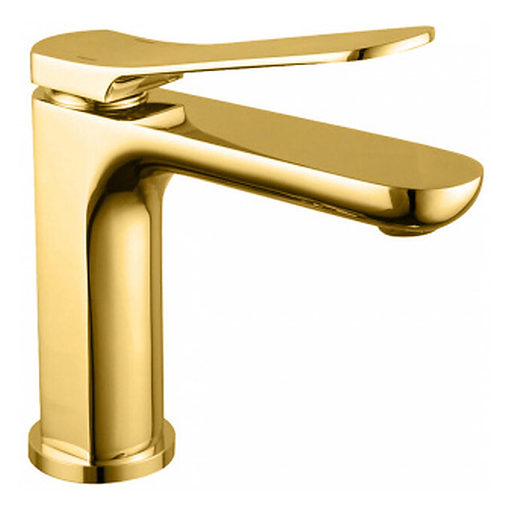 Misturador Monocomando para Lavatório Rubinettos La Vie RB4003 Dourado Bica Baixa