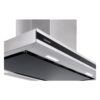 Coifa de Ilha Crissair Soft Isola NI39 Black G5 90 cm Inox e Cristal Preto 220V - imagem 2