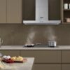 Coifa de Ilha Tecno Toblino Vintage TCI91V2 91 cm Inox 127V — detalhe baixo ruído