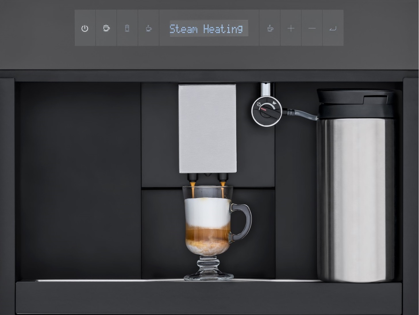 Cafeteira Automática Tecno Original TCM45EXDA de Embutir 60 cm Inox 220V