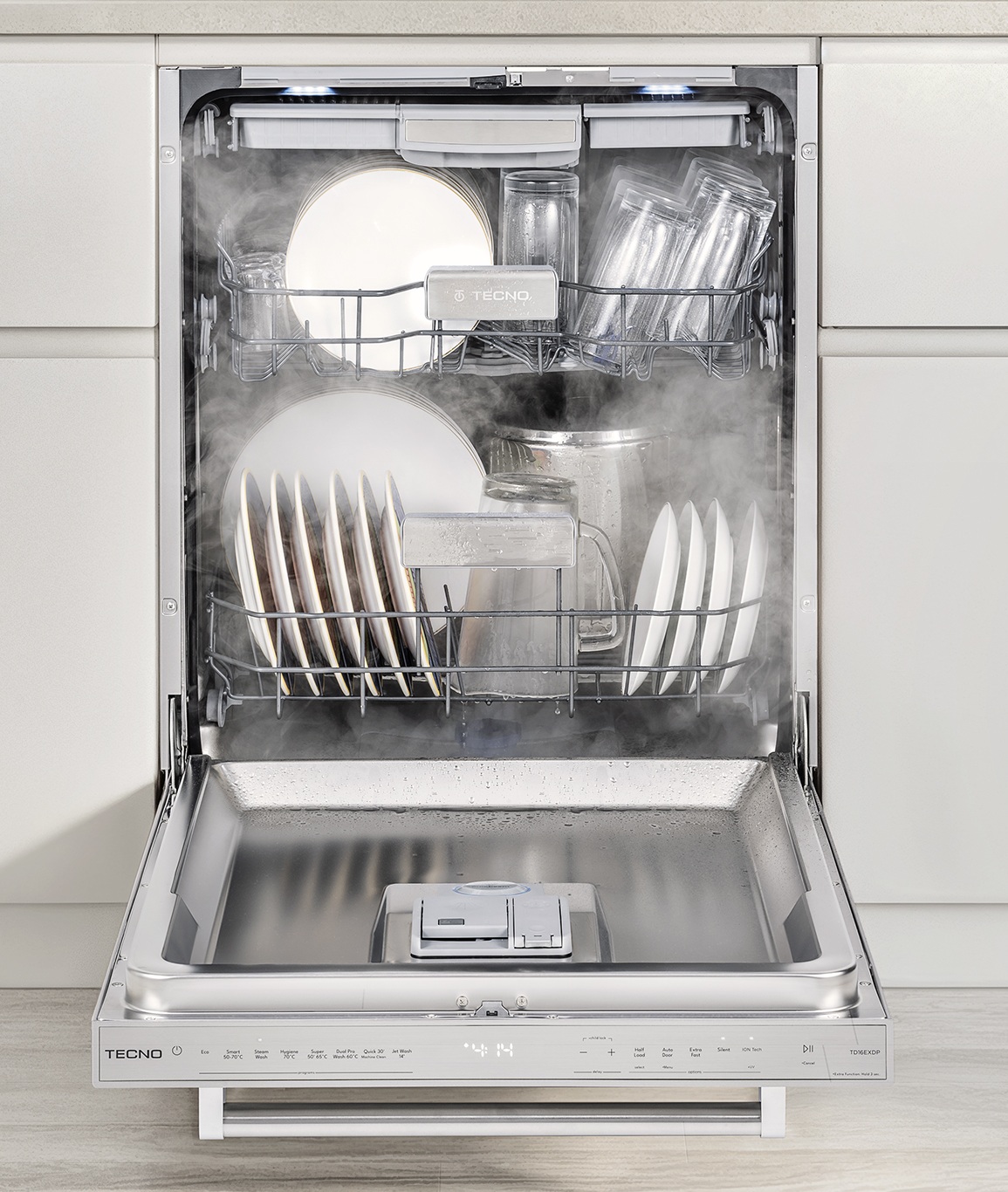 Lava-louças Tecno Vintage TD16WPV2 Tall Tub 16 Serviços 60 cm Inox 220V