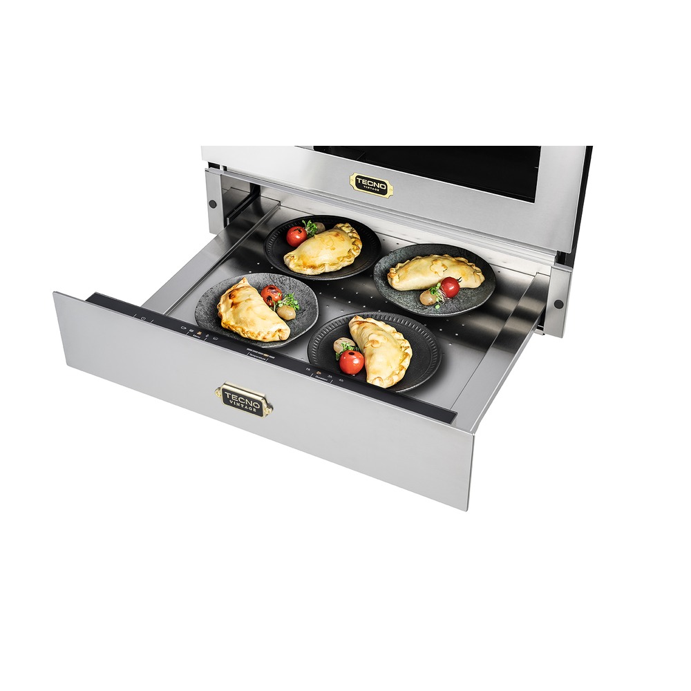 Gaveta Aquecida Tecno Vintage TG14EXDV2 22 Litros 4 Serviços 60 cm Inox 220V