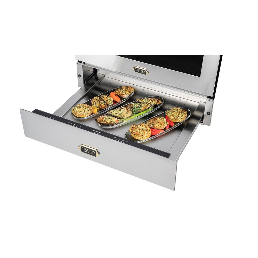 Gaveta Aquecida Tecno Vintage TG14EXDV2 22 Litros 4 Serviços 60 cm Inox 220V