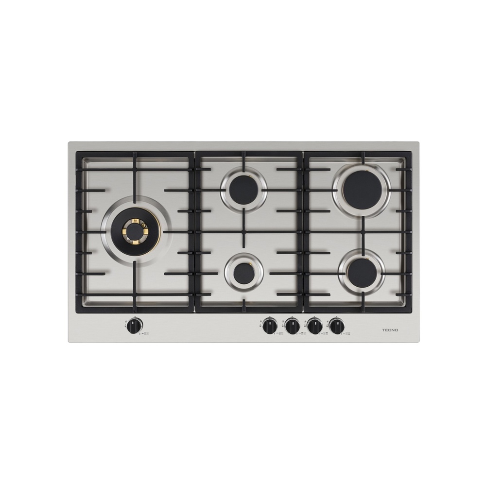 Cooktop a Gás Tecno Professional TH90FTXP Filotop 5 Queimadores 90 cm Inox 220V — imagem principal 1000x1000 sem corte