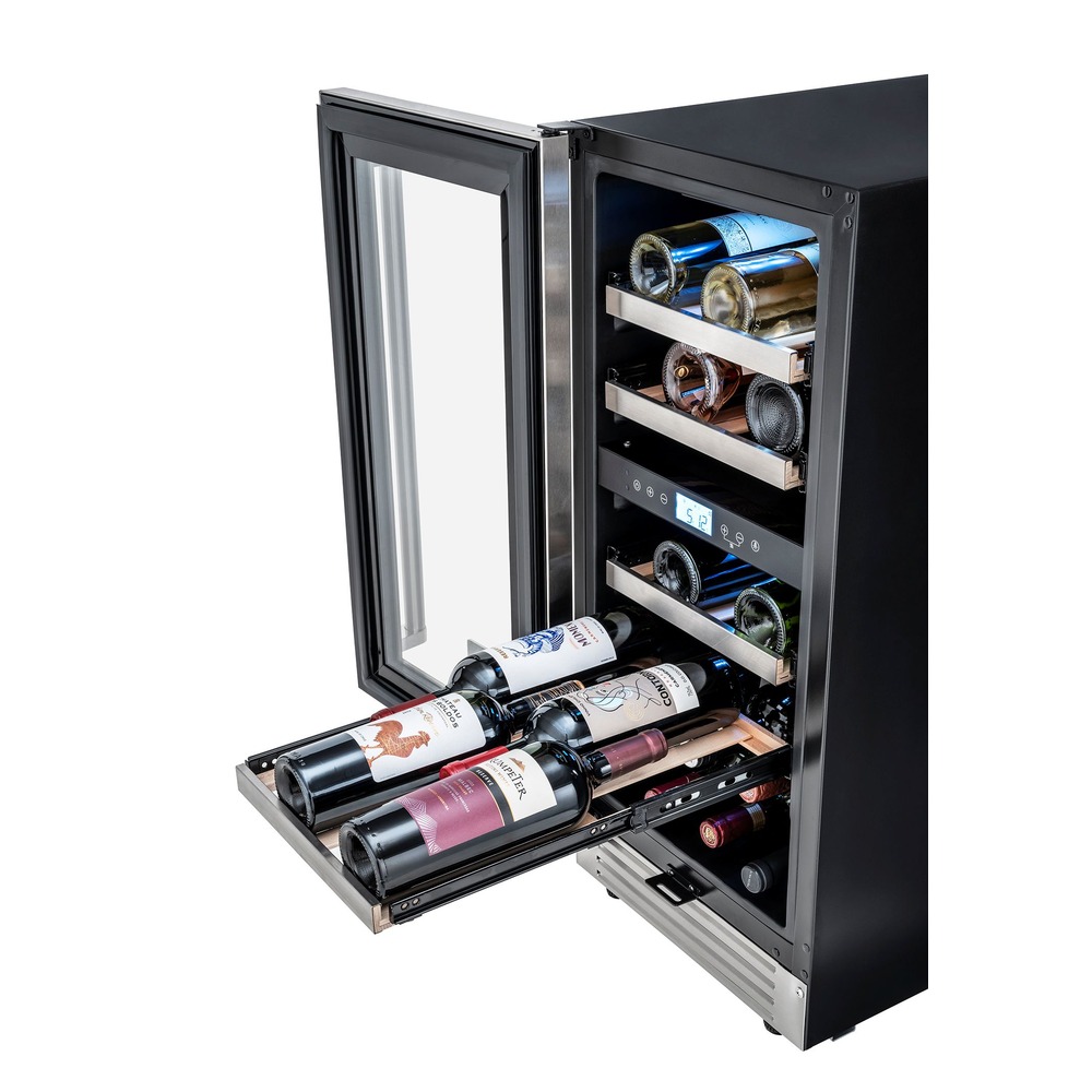 Adega Tecno Professional TR08AVDB Dual Zone 23 Garrafas 38 cm Inox 220V