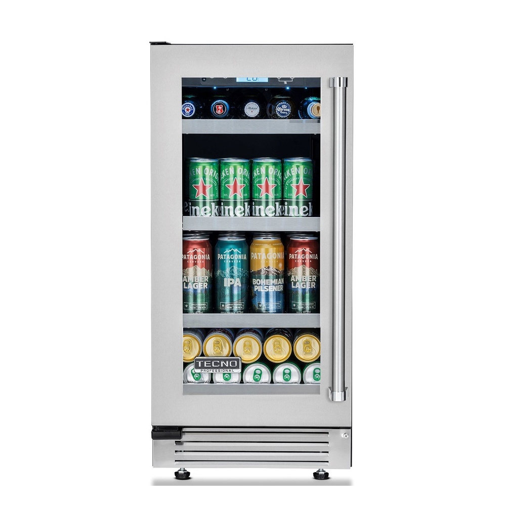 Cervejeira Tecno Professional TR08CVDB 80 Litros 38 cm Inox 220V Abertura Esquerda — imagem principal 1000x1000 sem corte