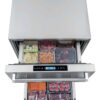 Gaveta Refrigerada com Freezer Tecno TR10GFRDA para Revestir 95 Litros 60 cm 220V