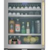 Frigobar Tecno Vintage TR14BVDBV2 136 Litros Inox 60 cm 220V Abertura Esquerda