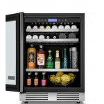 Frigobar Tecno Vintage TR14BVDBV2 136 Litros Inox 60 cm 220V Abertura Esquerda