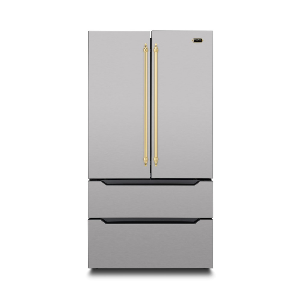 Refrigerador Tecno Vintage TR65FXDCV2 French Door 636 Litros 91 cm Inox 220V