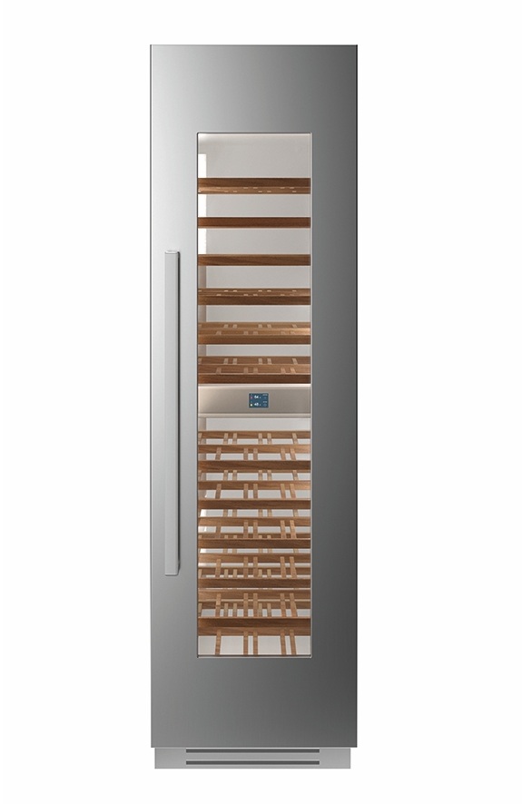 Adega Bertazzoni Professional WC605BRX2T 80 Garrafas Inox Abertura Direita 220V — imagem oficial 1