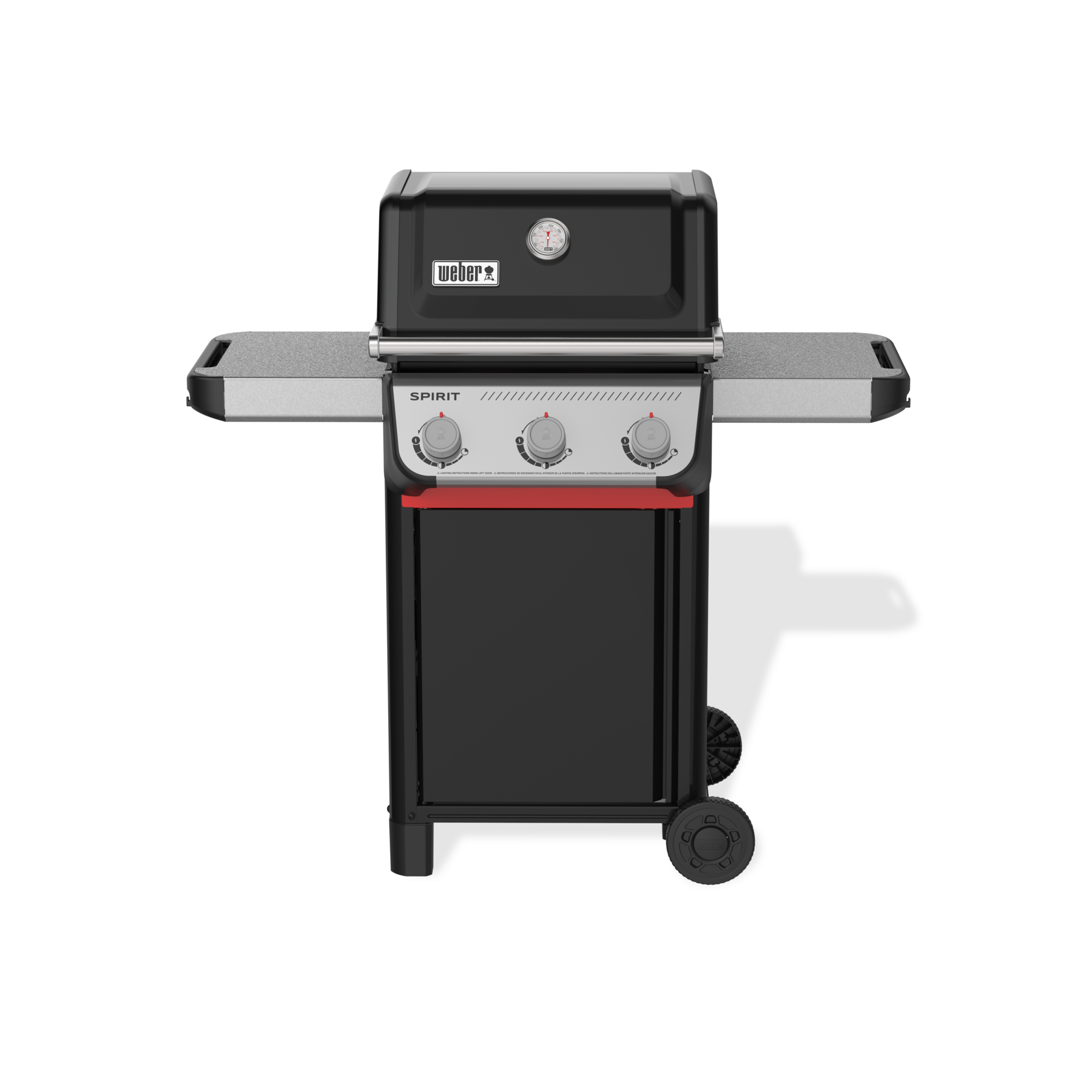 Churrasqueira a Gás Weber Spirit E-310 Aço Inox Preto 4082070290