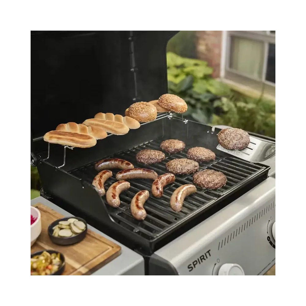 Churrasqueira a Gás Weber Spirit E-210 Aço Inox Preta 4082070292 - imagem 2