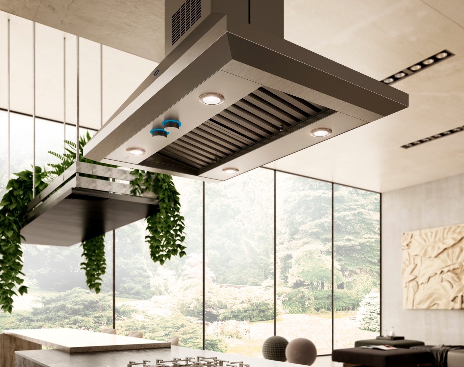 Coifa de Ilha Bertazzoni BERLEONE106 Leone 106 cm Inox 127V - imagem 3