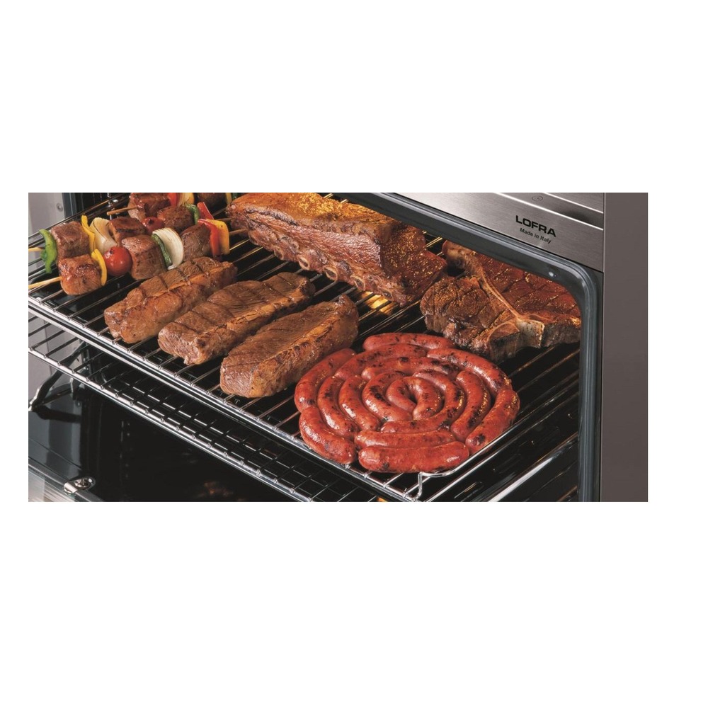 Fogão Bertazzoni Master MAS705GGEVSXE 5 Queimadores Forno a Gás Inox 70 cm 220V - churrasqueira do forno