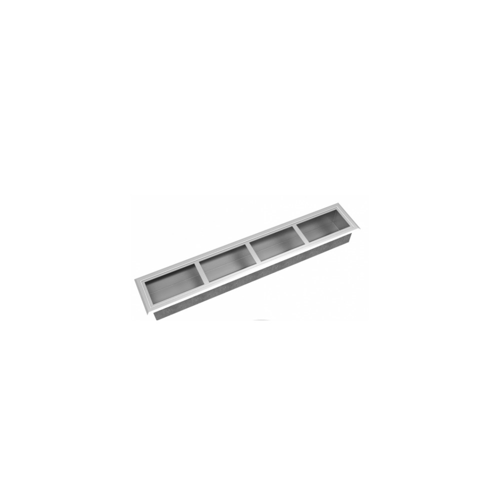Calha Úmida Mekal Canal Equipado Match CE-4 01720616 Inox Escovado — imagem principal