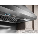 Coifa de Parede Bertazzoni BERCALABRIA122 Calabria 122 cm Inox 127V — imagem oficial 5