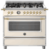 Fogão Bertazzoni Heritage HER96L1EAVGT 90 cm Avorio 220V — imagem 1