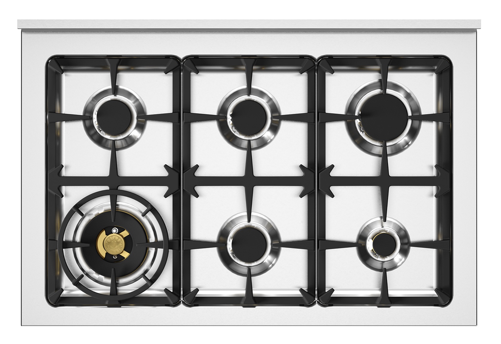 Fogão Bertazzoni Heritage HER96L1EAVGT 90 cm Avorio 220V — imagem 4