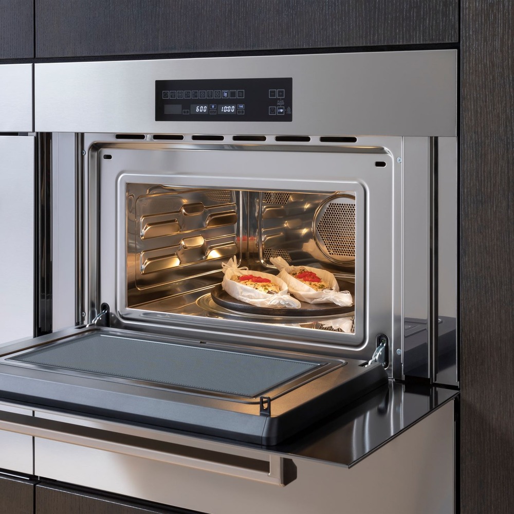 Forno Combinado com Micro-ondas Bertazzoni Master MAST30SOEX 76 cm 41L Inox 220V — imagem 2