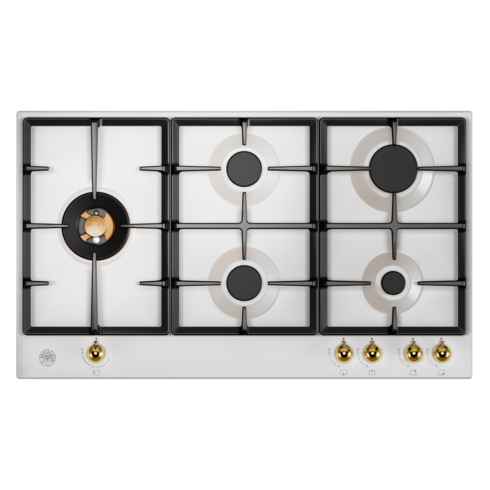 Cooktop a Gás Bertazzoni Heritage P905LHERXG 89 cm Inox 220V — imagem 3