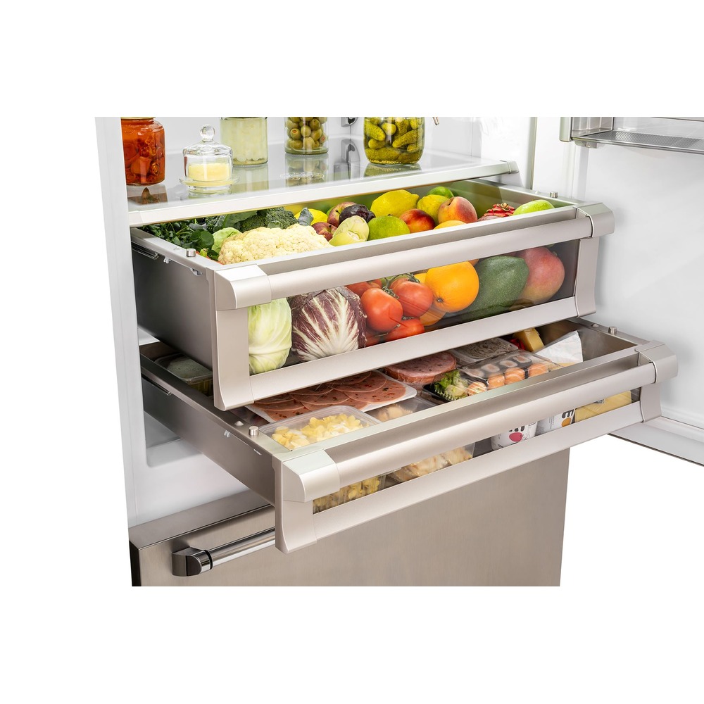 Refrigerador de Embutir Bertazzoni Professional PRO REF755BBLXTT 75 cm Inox 220V Abertura Esquerda — imagem 4