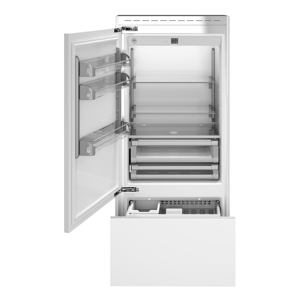 Refrigerador de Embutir para Revestir Bertazzoni REF905BBLPTT 90 cm 596L 220V Abertura Esquerda — imagem 1