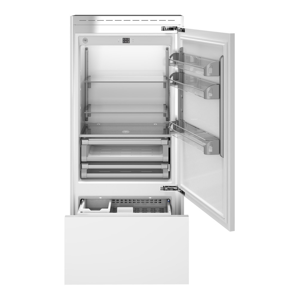 Refrigerador de Embutir para Revestir Bertazzoni REF905BBRPTT 90 cm 596L 220V Abertura Direita — imagem 1